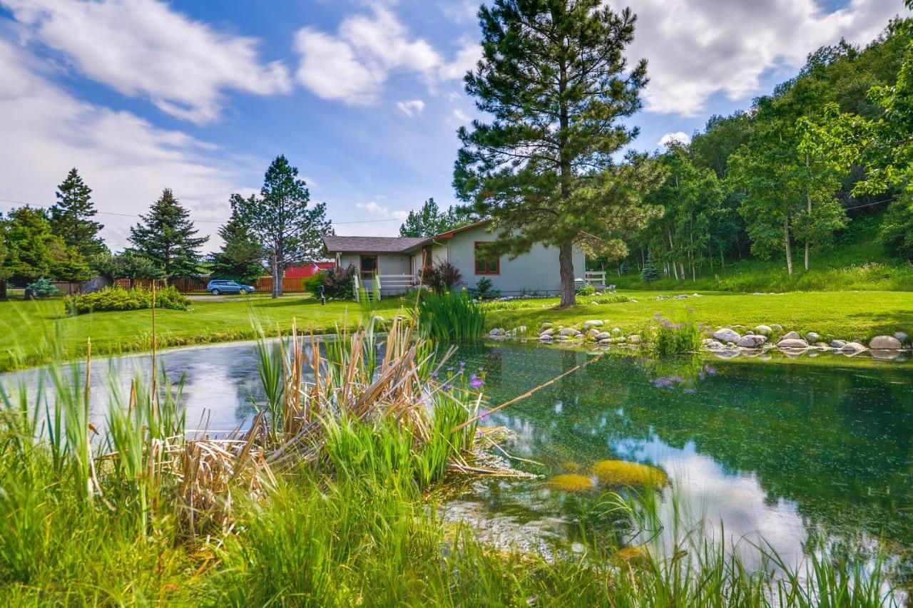Dog-Friendly Red Lodge Home With On-Site Pond! ภายนอก รูปภาพ